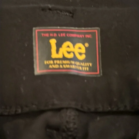 Women's Lee Brand Black Wide-Leg Pants - Picture 7 of 8